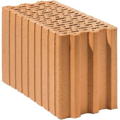 Cihla nebroušená Porotherm 19 AKU P15 190×372×238 mm