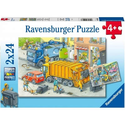 Ravensburger 050963 Likvidácia odpadu 2x24 dielov