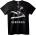 NOONEBRAND Тениска Nirvana с Кецове и Микрофон - M, Black