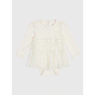 GAP Baby body se sukýnkou Brannan Bear Béžová