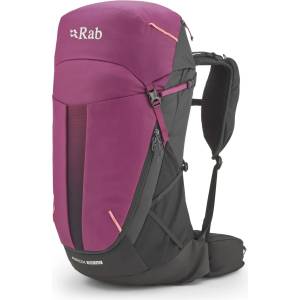 Rab Дамска туристическа раница Rab Women's Airox 34ND Walking backpack - Mulberry / Black - размер S/M (504-1025-0211)