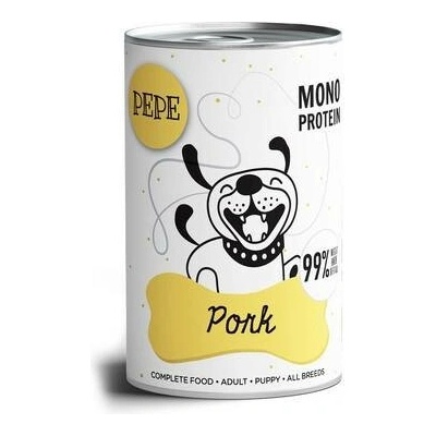 PAKA ZWIERZAKA PEPE 99% vepřového masa 400 g