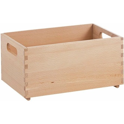 Zeller Present Drevená debna S 30 × 20 × 15 cm buk 13306
