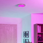 EGLO 901381 - LED RGBW димируем плафон FUEVA-Z LED/11, 2W/230V 21, 1cm IP44 хром (EG901381)