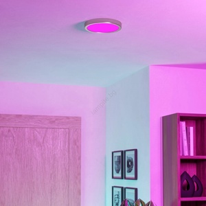 EGLO 901381 - LED RGBW димируем плафон FUEVA-Z LED/11, 2W/230V 21, 1cm IP44 хром (EG901381)