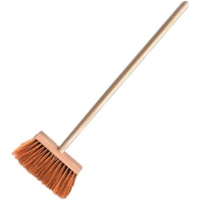 York Smeták rýžový dřevěný 30 cm + násada 120 cm