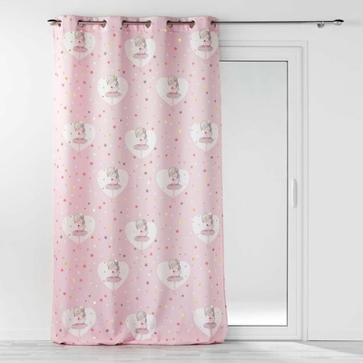 Ružový detský záves 140x260 cm Petite Etoile – douceur d'intérieur