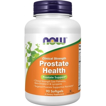 NOW Prostate Health Clinical Strength 90 softgelových kapslí