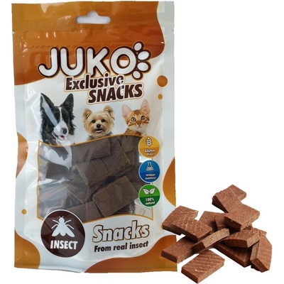 JUKO Exclusive Snacks Hmyzie kocky 70 g