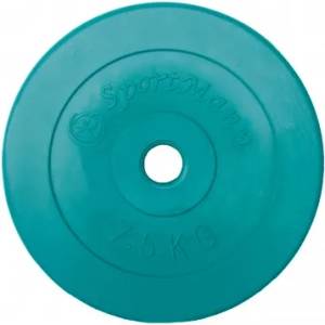 Sportmann Тежест PVC 7.5 кг/31 мм Sportmann, Зелен