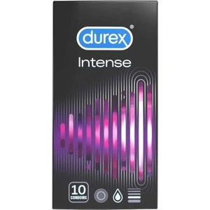 Durex 10 бр. Durex Intense релефни презервативи