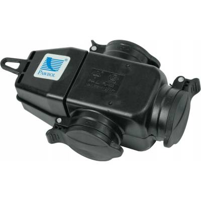 třízásuvkovpojý 3x250V 16A IP44 D.3156 PAWBOL