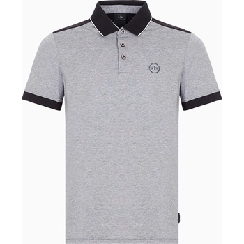 Image 1 of Armani Exchange Блуза с яка Armani Exchange Men's Short Sleeve Polo Shirt - Black 1200