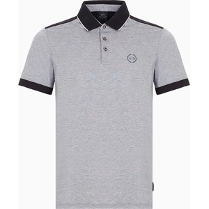 Armani Exchange Блуза с яка Armani Exchange Men's Short Sleeve Polo Shirt - Black 1200