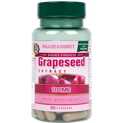 Holland & Barrett Extrakt z hroznových jader, 100 mg 50 kapslí