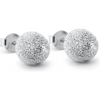 Rafity stříbrné náušnice kuličky E0171PZ-13