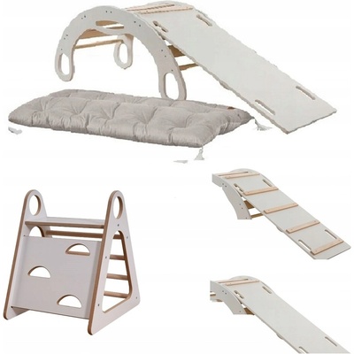 Baby-Raj z MDF desky bílé 51 cm multifunkční