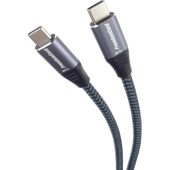 PremiumCord ku31ct05 USB 3.2 Gen 1 USB-C male - USB-C male, bavlněný oplet, 0,5m