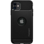 Spigen Rugged Armor Apple iPhone 11 Case matte black (076CS27183)