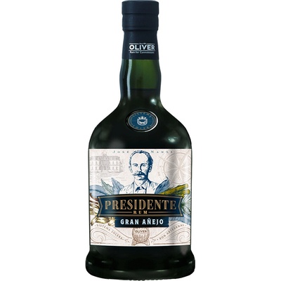 Presidente Gran Anejo Dominican Republic 40% 0,7 l (čistá fľaša)