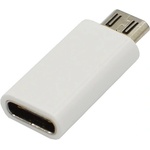 Gigapack Адаптер Type-C - microUSB, пренос на данни и зареждане, FEHÉR GP-70374 (GP-70374)