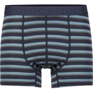 Stoic Мъжко мериносово термобельо Stoic Merino150 AlsenSt. Boxer Merino base layer - Dark Navy Multi Striped (015-1638-2313)
