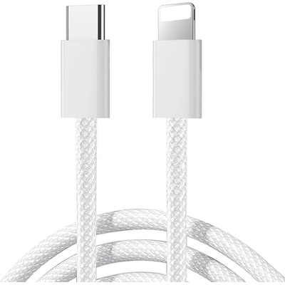 Joyroom S-A45 Ben Series 30 W USB-C / Lightning v opletu 1m bílý