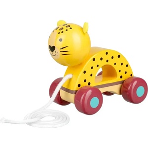 Orange Tree Toys Играчка за дърпане Леопард - Jungle Animals (OTT09797)