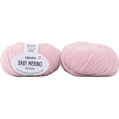 Drops Baby Merino 54 pudrová růžová