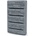 HydroMoby Резервоар за дъждовна вода HydroMoby Arves Wall Stone, 400л (сив) (IDWS400-Grey)