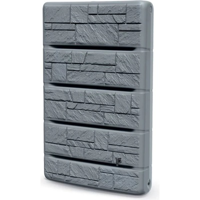 HydroMoby Резервоар за дъждовна вода HydroMoby Arves Wall Stone, 400л (сив) (IDWS400-Grey)