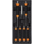 BETA TOOLS Комплект избивачи с дръжка в пластмасова тава, T239-7, Beta Tools (8205598000)
