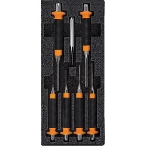 BETA TOOLS Комплект избивачи с дръжка в пластмасова тава, T239-7, Beta Tools (8205598000)
