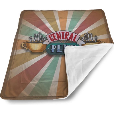 Sablio Detská deka pre bábätko Seriál přátelé CENTRAL PERK Abstrakce