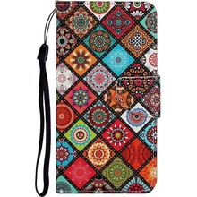 Púzdro Trendy Cross case Farebné mandaly – Samsung Galaxy A23 5G