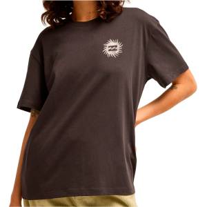 Billabong Дамска тениска Billabong Women's Always Looking T-shirt - Black Pebble (916-7262-0112)