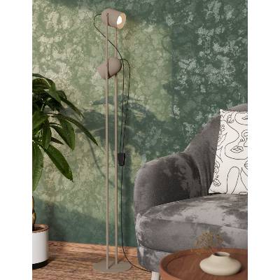 EGLO 44166 - Подова лампа TILSTON 2xE14/8W/230V бежова (EG44166)