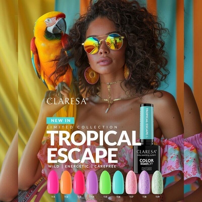 CLARESA hybridný gél lak Tropical escape 5 g