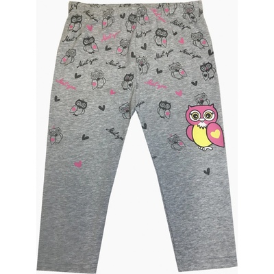 Kugo dívčí 3/4 legíny šedá