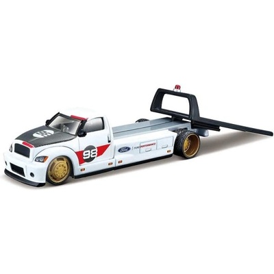 Maisto Flatbed - 2021 Ford GT Heritage Edition, бял, 1: 64