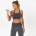 USA Pro UP Seamless Adjustable Sports Bra - Charcoal