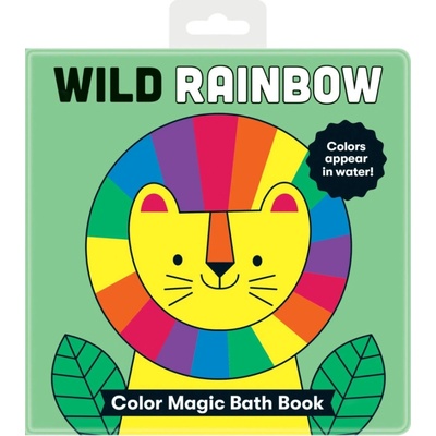 Mudpuppy Color Magic Bath Book Wild Rainbow knižka do vody 0+ y 1 ks