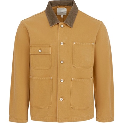 Firetrap Риза с дълъг ръкав Firetrap Men's Cotton Long Sleeve 4 Pocket Overshirt - Yellow
