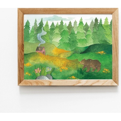 ePiPí Plakát - Medvěd Rozměr: A3