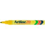 Artline Маркер Artline 70 Перманентен 1.5 жълт (EK-70 YELLOW)