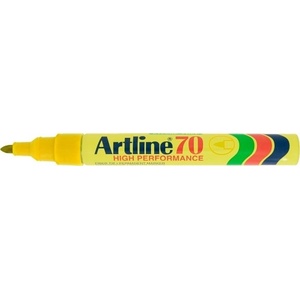 Artline Маркер Artline 70 Перманентен 1.5 жълт (EK-70 YELLOW)