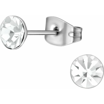 Image 1 of Bijutanki Обеци от Медицинска Стомана с Камък