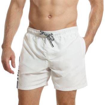 Ript Мъжки бански гащета Ript Essentials Verticle Stripe Swimming Trunks Mens - White/Navy