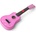 Bigjigs Toys Детска дървена китара Bigjigs, розова (T0057)