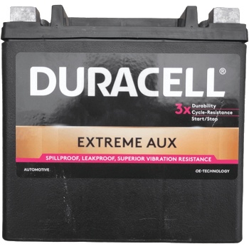 Image 1 of Duracell Extreme AUX 12Ah 200A left+